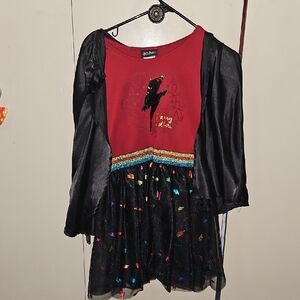 Harry Potter Hermione Granger Costume Gryffindor Dress/Cloak L(10/12)